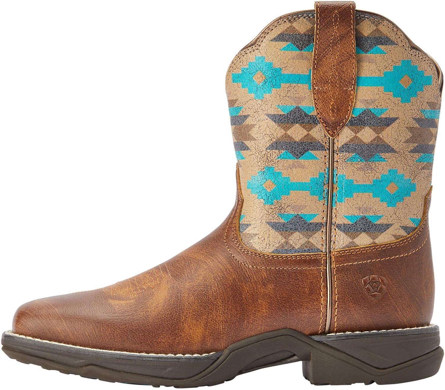 imageAriat womens Anthem Shortie Savanna Western BootWestern BootDry Taupe