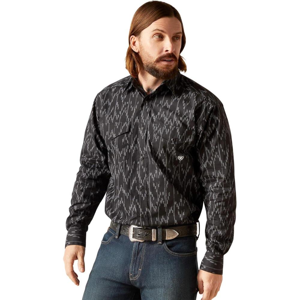 imageARIAT Mens Bruno Fitted ShirtBlack