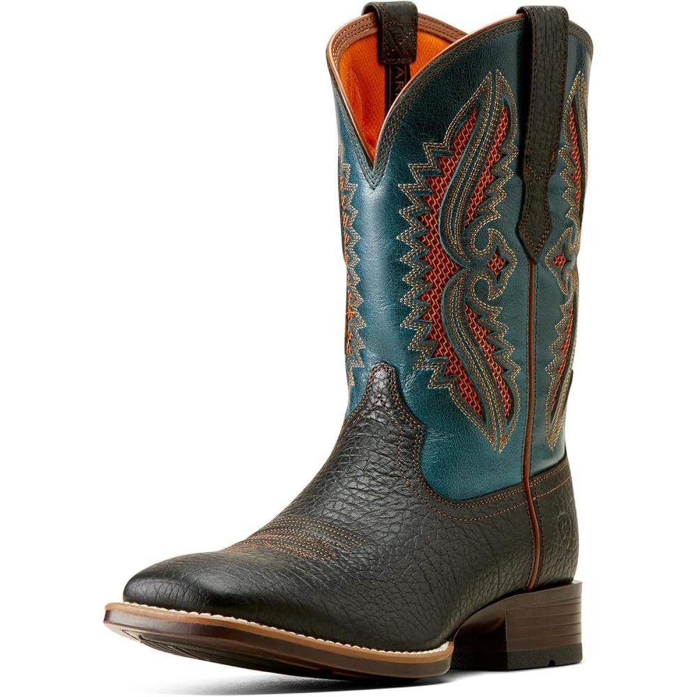 imageARIAT Venttek 360 Rowder Boot Mens BootDark TealBlack