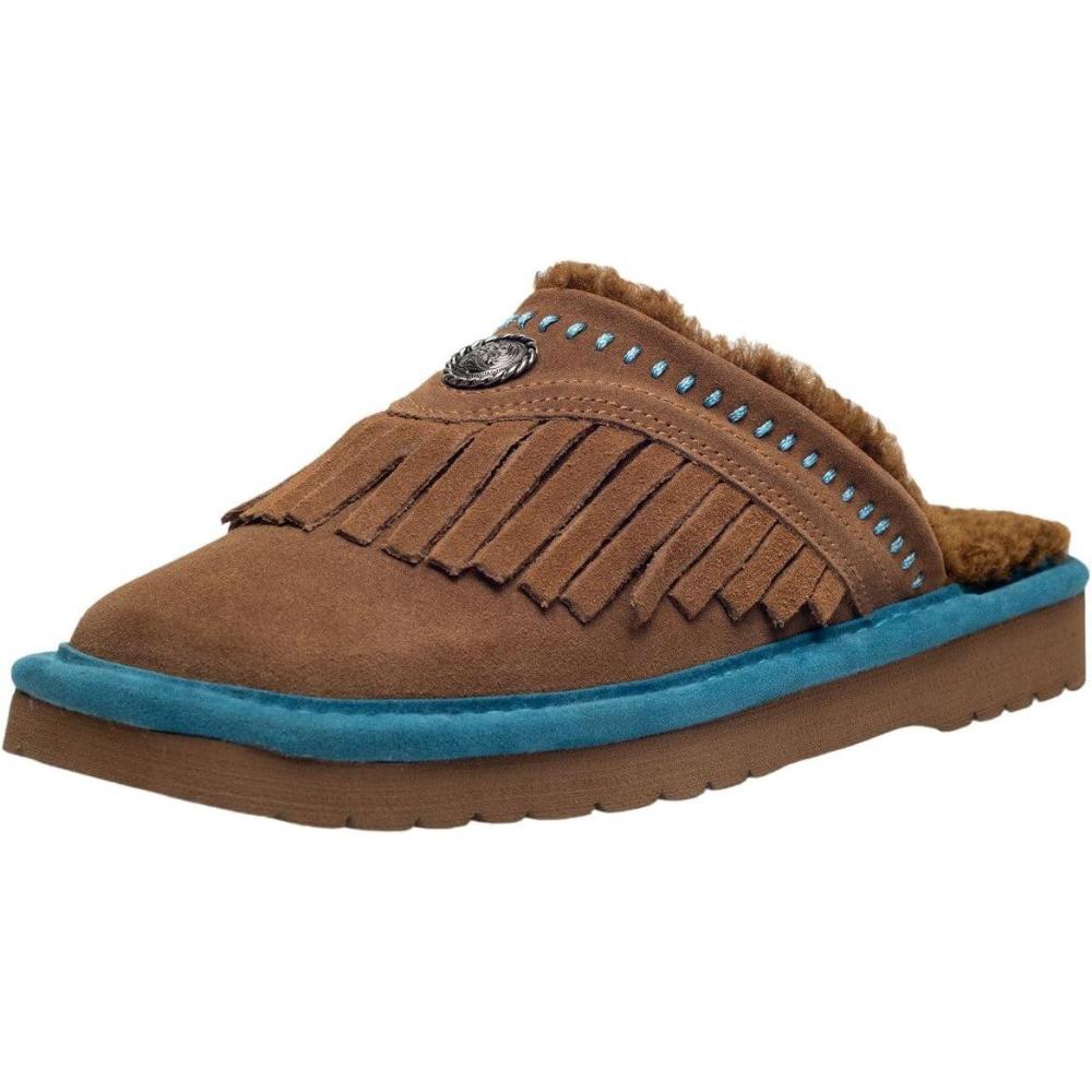 imageARIAT womens Jackie Square Toe ExoticChocolate