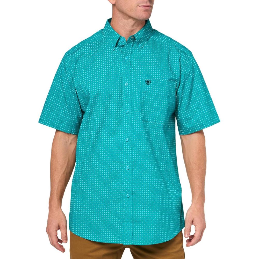 imageAriat Mens Judd Classic Fit ShirtTurquoise