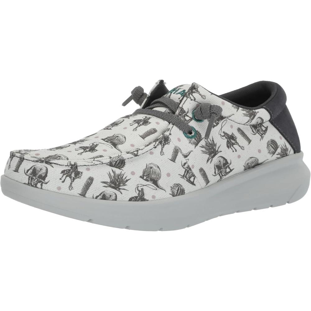 imageAriat Mens P27779mFooGrey Nueces PrintCharcoal Grey