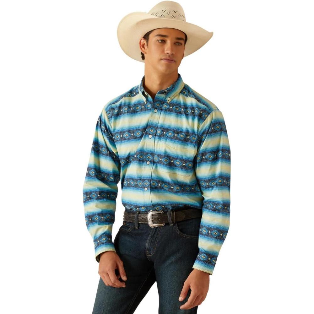 imageAriat Mens Penn Classic Fit ShirtBlue