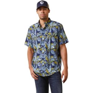 ARIAT Venttek Outbound Fitted Shirt(Midsummer Night)