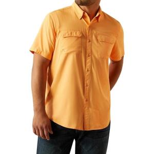 ARIAT Venttek Outbound Fitted Shirt(Peach)