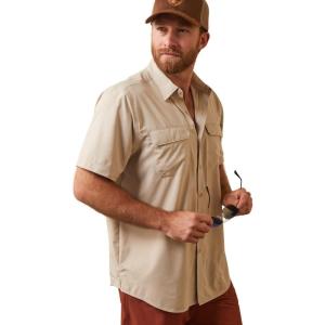 ARIAT Venttek Outbound Fitted Shirt(Tan)