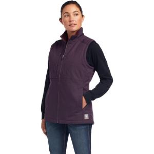 ARIAT Womens Rebar Duracanvas Insulated Vest(Plum Perfect)