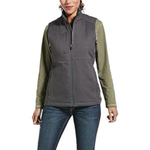 ARIAT Womens Rebar Duracanvas Insulated Vest(Rebar Grey)