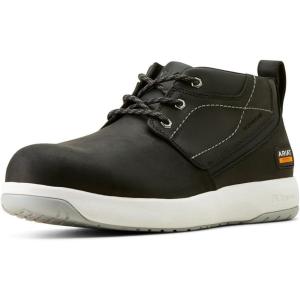 ARIAT mens Conveyer Composite Toe Work Shoe(Black)
