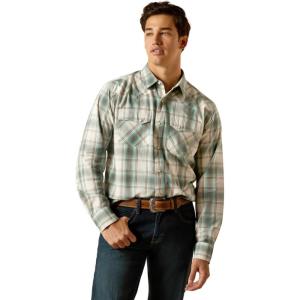 Ariat Men’s Hansai Retro Fit Shirt(Egret)