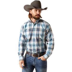 Ariat Men’s Pro Series Team Wilder Classic Fit Shirt(White)