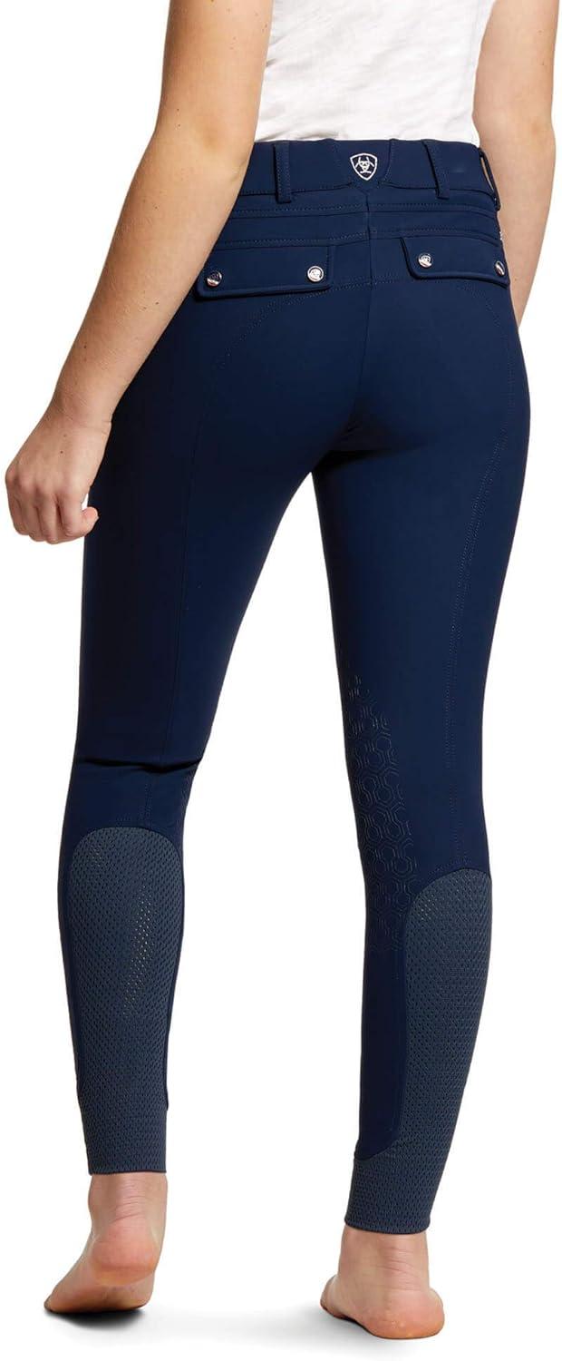 imageAriat Kids Tri Factor Grip Knee Patch BreechBlue