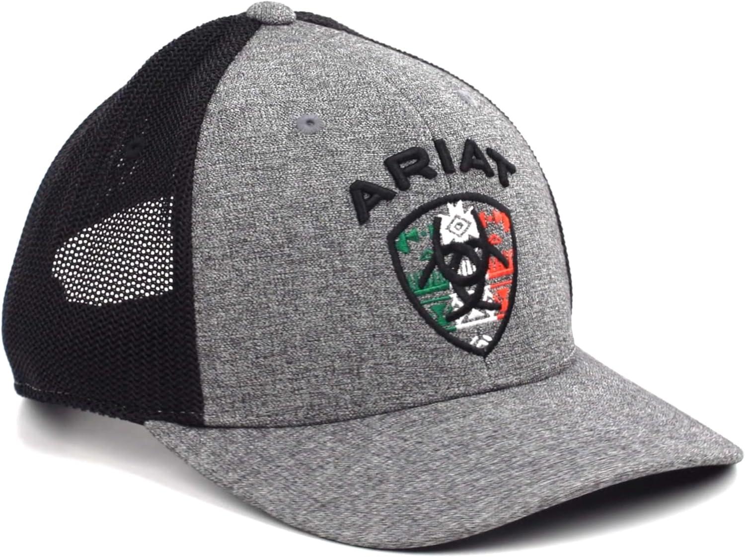 imageARIAT Mens Flexfit 110 Mexico Logo Snapback Grey