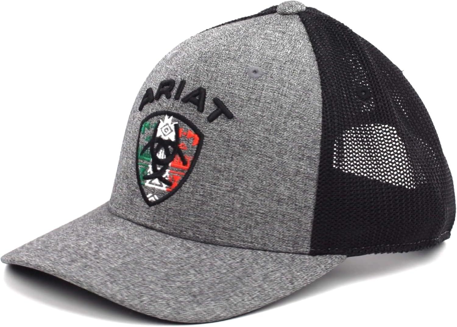imageARIAT Mens Flexfit 110 Mexico Logo Snapback Grey