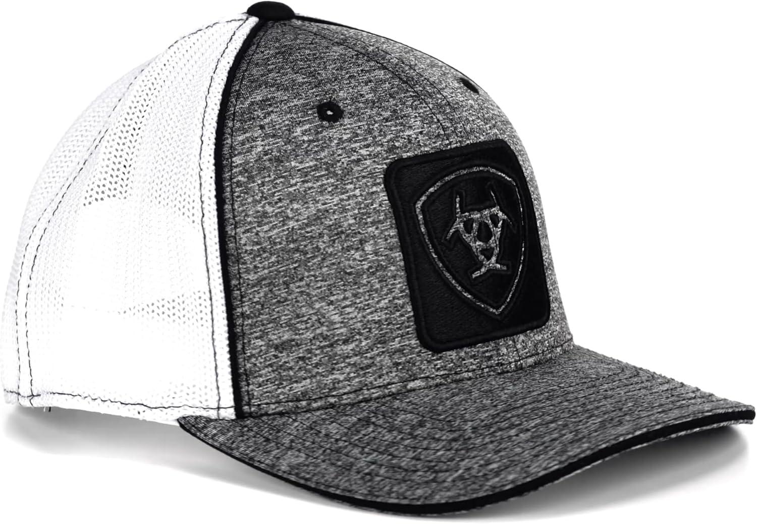 imageARIAT Mens Flexfit 110 Patch Logo Snapback Black