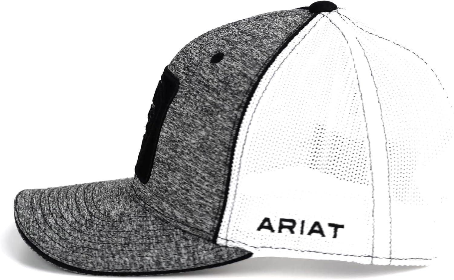 imageARIAT Mens Flexfit 110 Patch Logo Snapback Black