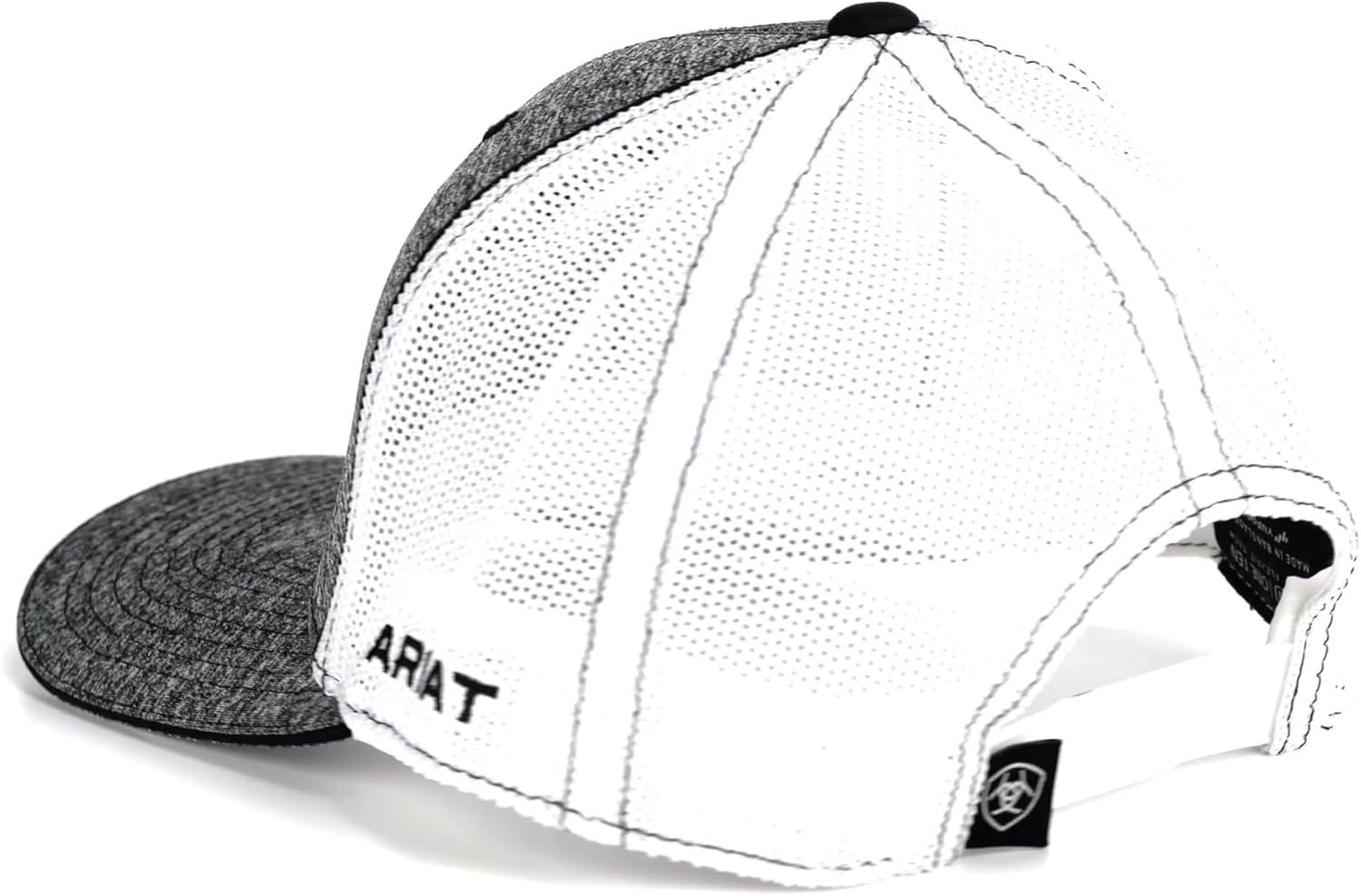 imageARIAT Mens Flexfit 110 Patch Logo Snapback Black