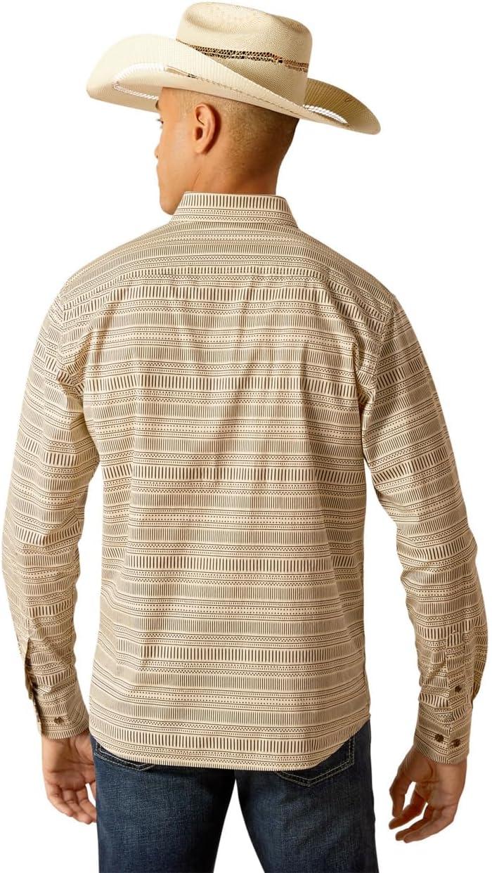 imageAriat Mens Marvin Stretch Modern Fit ShirtSand Shell