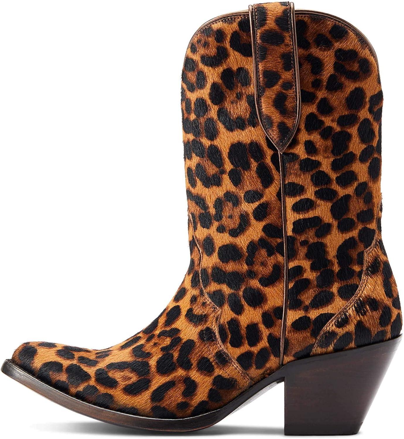 imageARIAT womens Bandida Western BootWestern BootLeopard Hair on