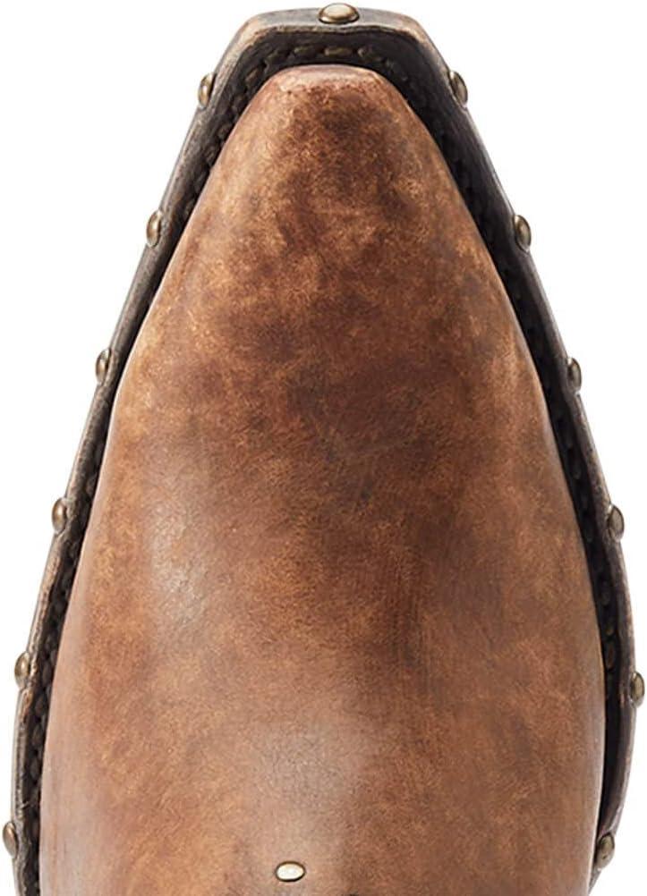 imageARIAT womens Greeley Western BootNaturally Distressed Brown