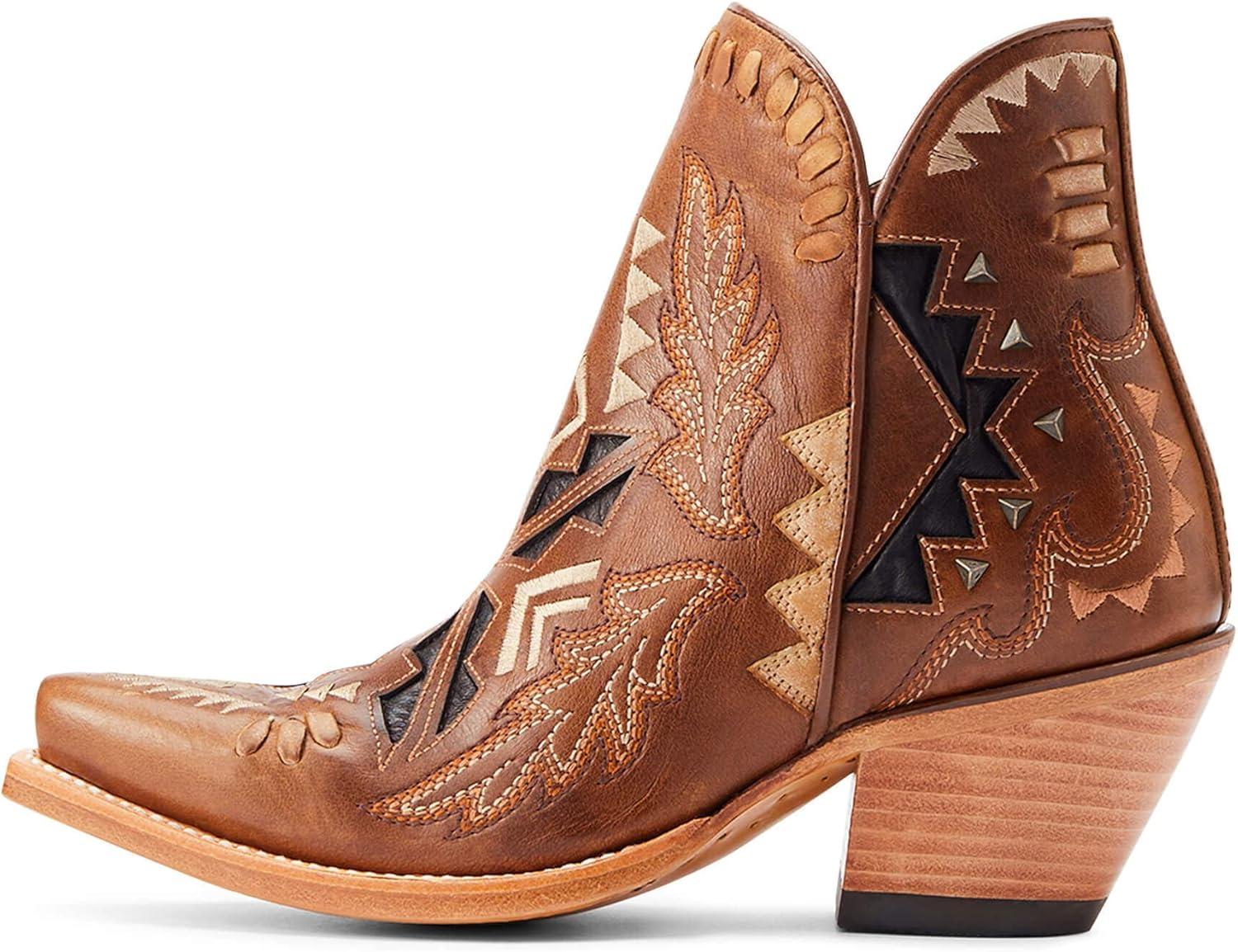 imageARIAT womens Mesa Western BootAmber