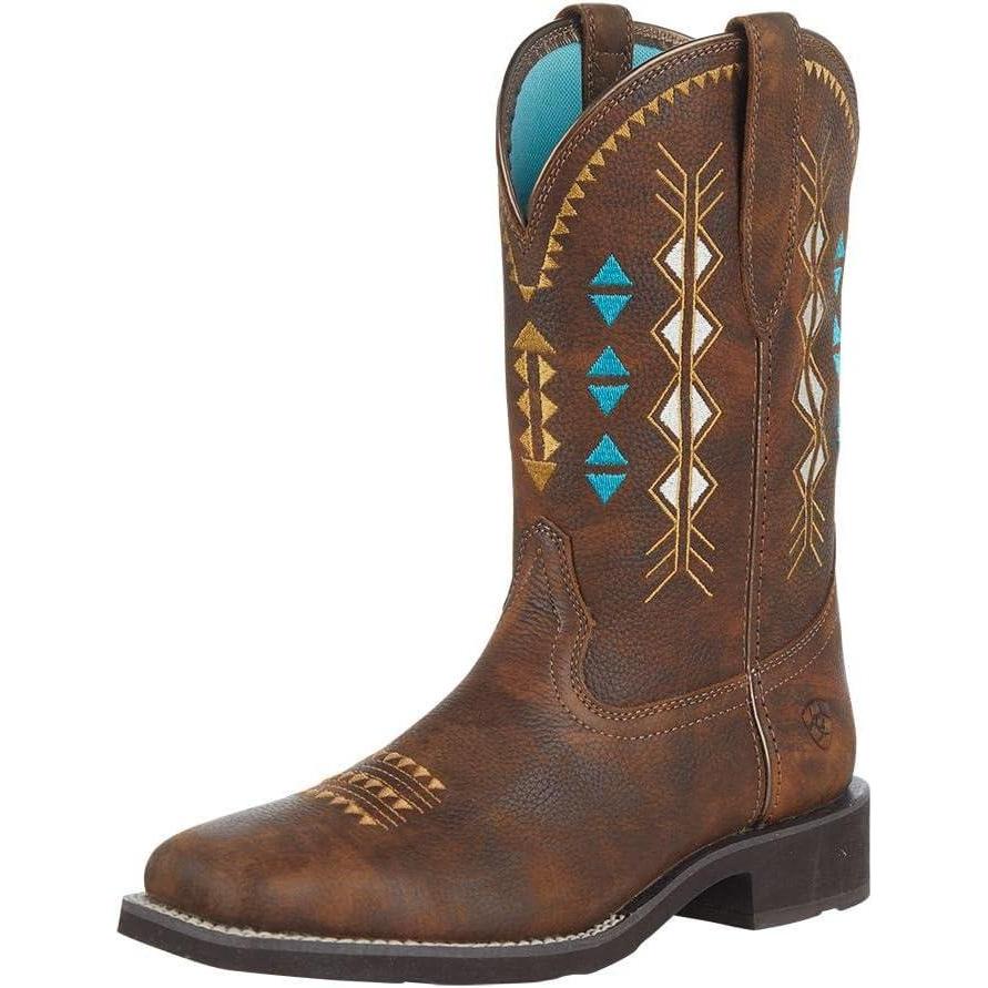 imageARIAT womens Delilah Deco Western BootCopper Kettle