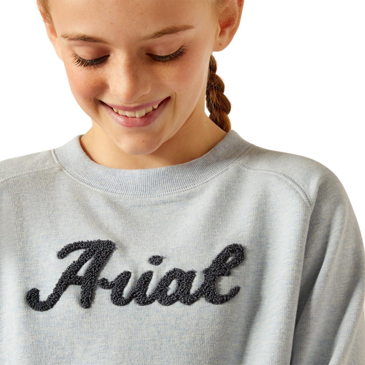 imageARIAT Kids Benicia SweatshirtCerulean Heather