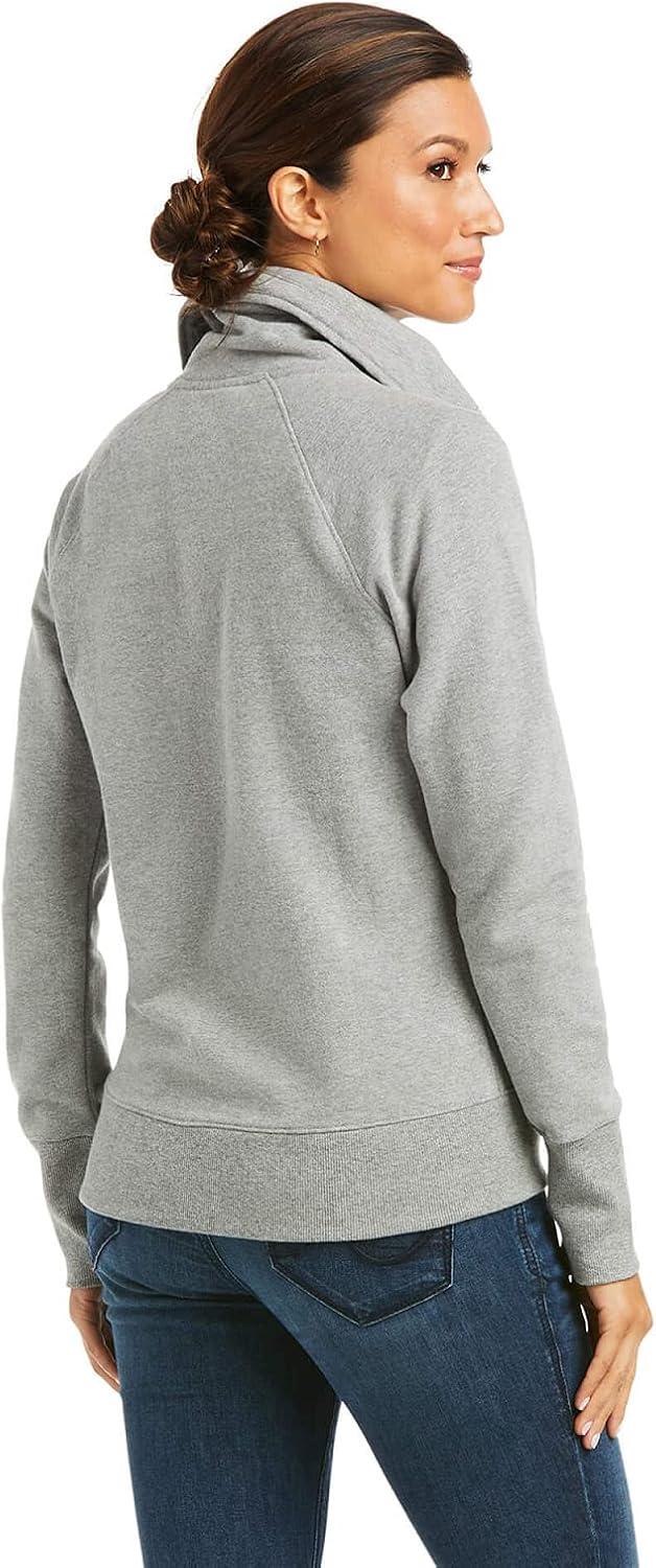imageARIAT womens Team Logo Full Zip SweatshirtCoffee Bean