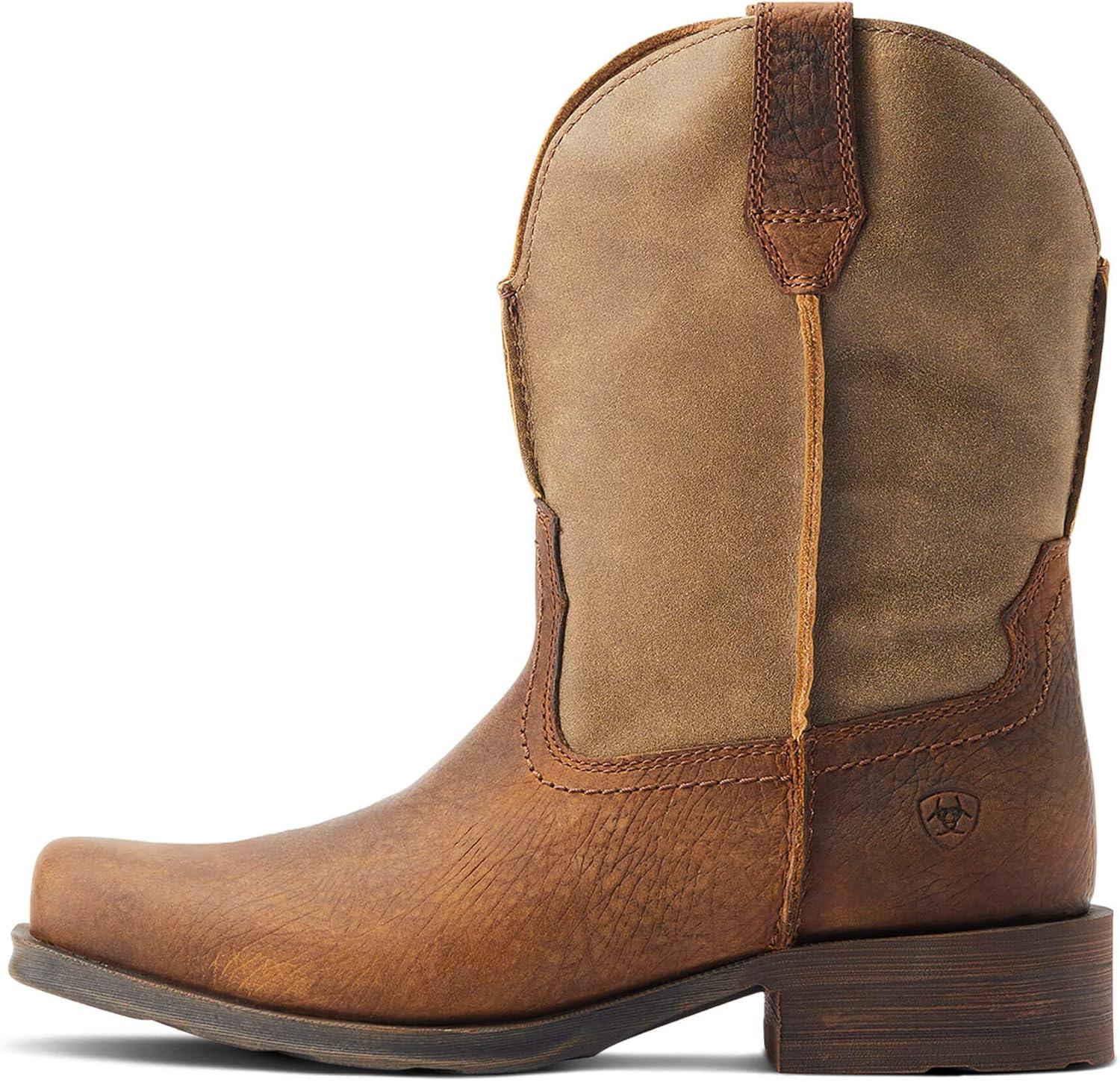 imageAriat Womens Rambler Western Boot Dusted Brown 85Brown Bomber