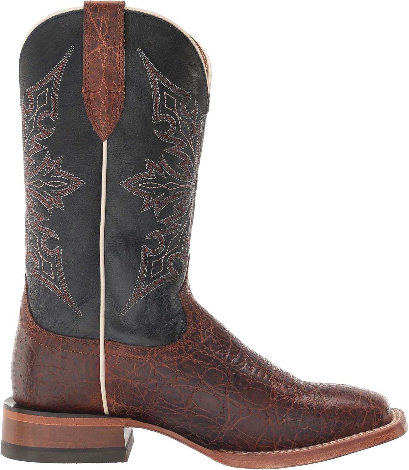imageAriat mens Circuit Gritty Western BootWild MudAdriatic Sea