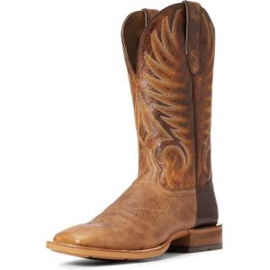 ARIAT mens Toledo Western Boot(Crunch/Montana Brown)