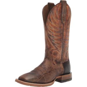 ARIAT mens Toledo Western Boot(Natural Crunch)