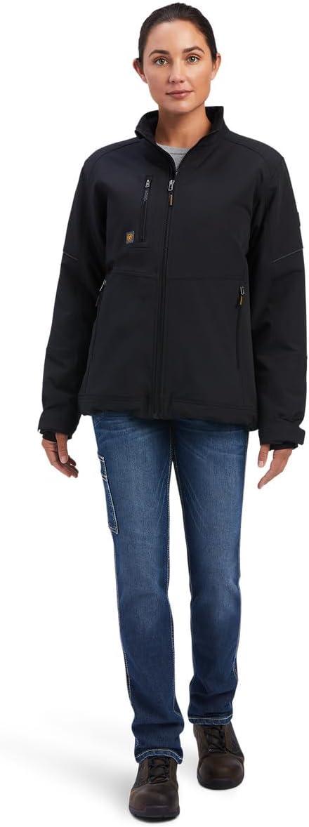 imageARIAT Womens Rebar Dritek Durastretch Insulated JacketBlack