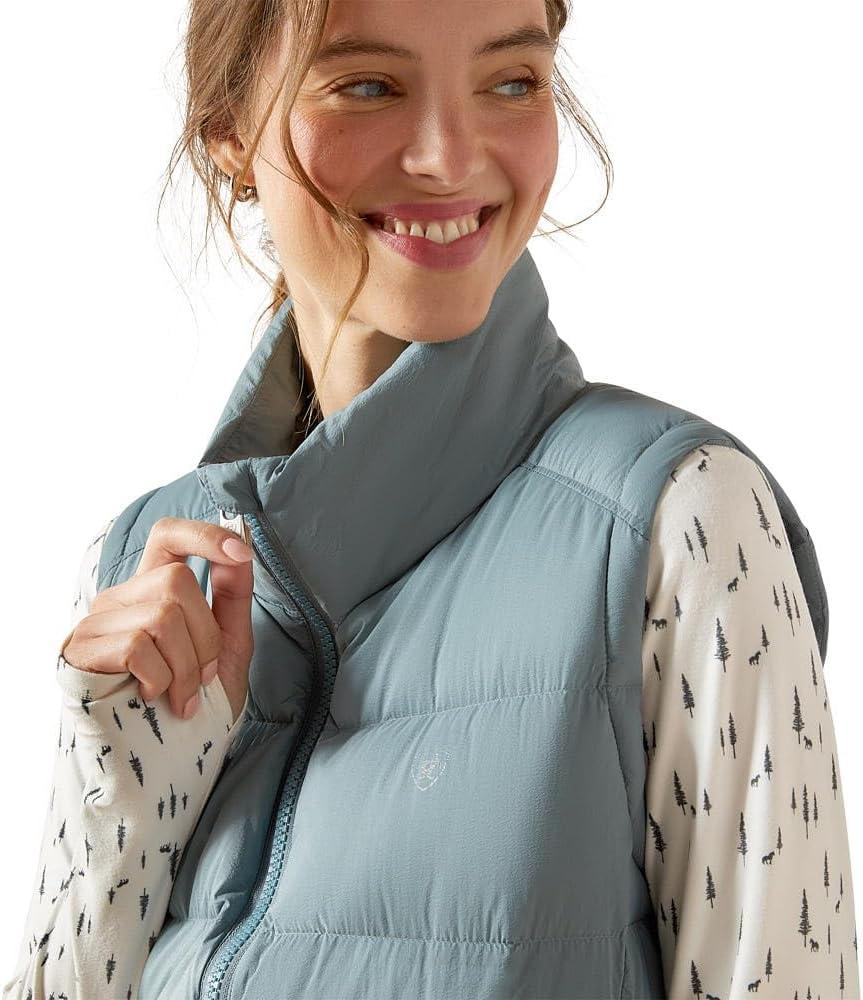 imageARIAT Womens Steel Sage Ultra Puff Vest Sage XL