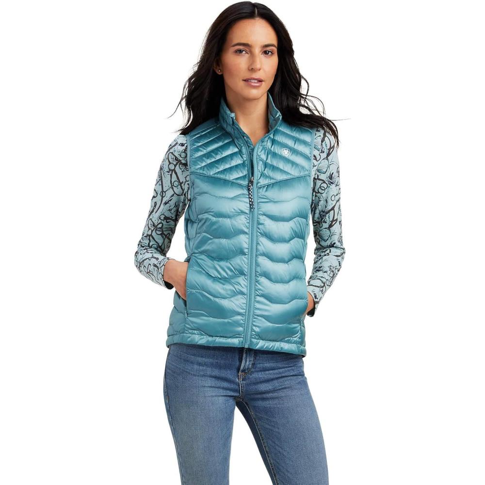 imageARIAT Ladies Ideal 30 Down VestCabin Cobalt