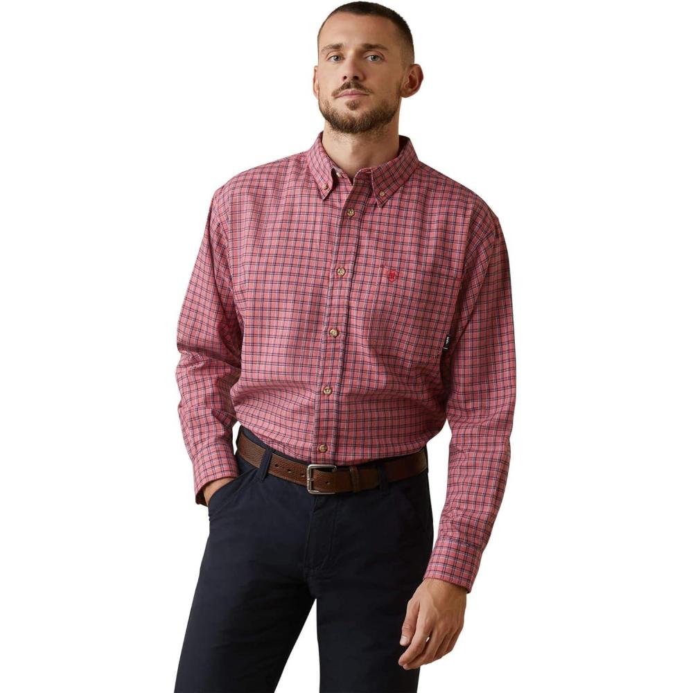 imageAriat Mens Big and Tall Classic Fit Wrinkle Free ShirtSun Kissed