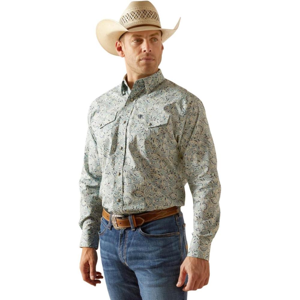 imageAriat Mens Emery Classic Fit ShirtBlue