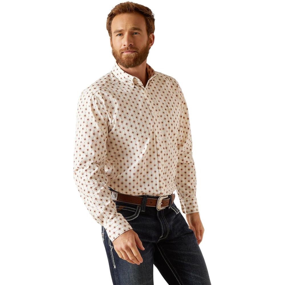 imageAriat Mens Naten Fitted ShirtWhite