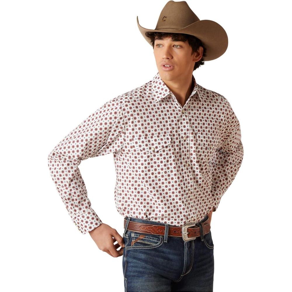 imageAriat Mens Sheldon Classic Fit ShirtWhite