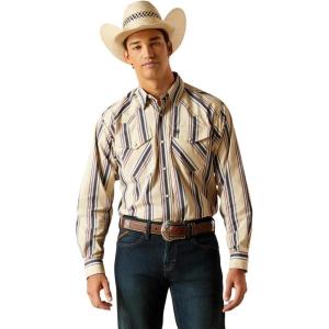 Ariat Men’s Phillip Classic Fit Shirt(Beige)