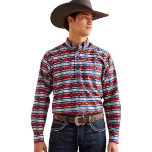 Ariat Mens Pickford Fitted Shirt(Sandshell)