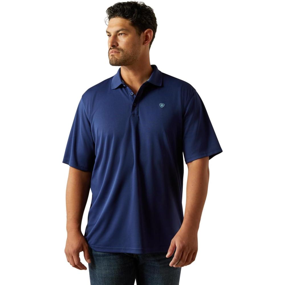 imageAriat Mens Tek PoloBlue Depths