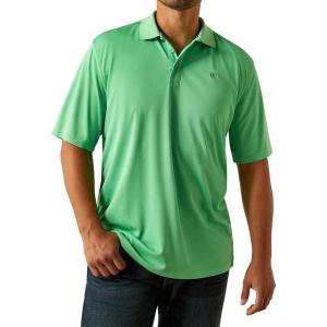 Ariat Men’s Tek Polo(Irish Green)