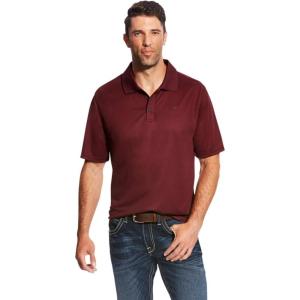 Ariat Men’s Tek Polo(Maroon)