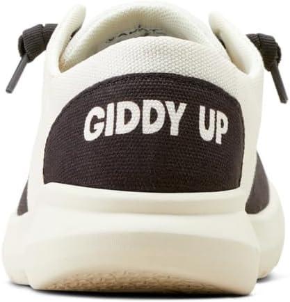 imageAriat Womens HiloVintage Giddy Up PrintVintage White