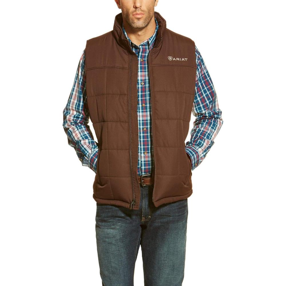 imageARIAT Mens Crius Insulated VestBrown