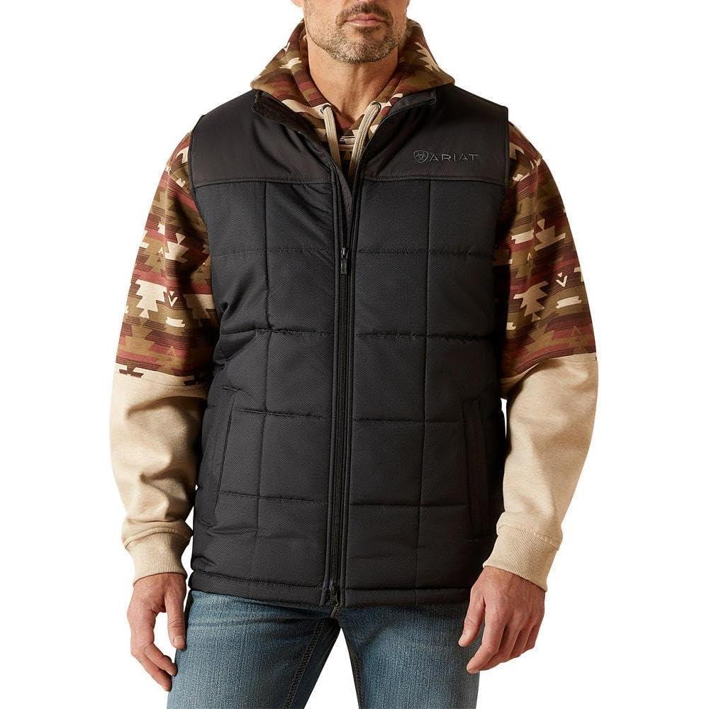 imageARIAT Mens Crius Insulated VestPhantom Chambray