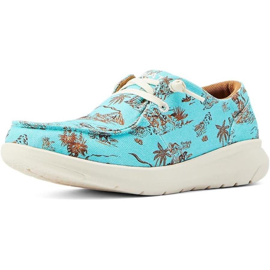 imageAriat Womens HiloTurquoise Paniolo Print