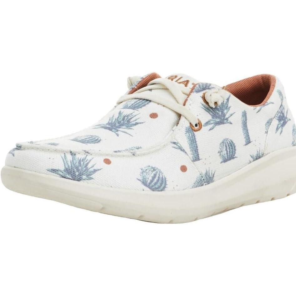 imageAriat Womens Hilo ShoeCream Nueces Cactus Print
