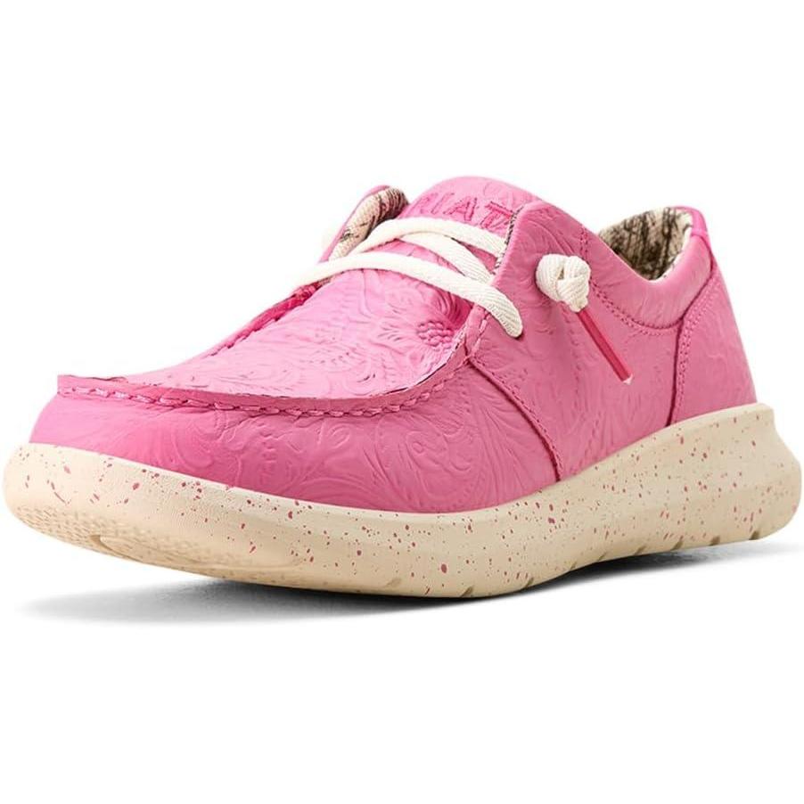 imageAriat Womens Hilo ShoeHot Pink Floral Emboss